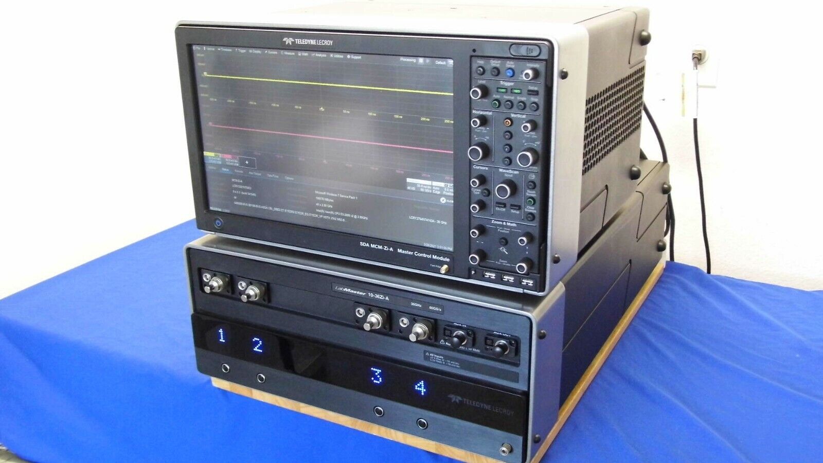 LeCroy LabMaster 10-36Zi-A & SDM-Zi-A, 36GHz 80GS/s oscilloscope w/ factory cal LeCroy LabMaster 10-36Zi-A & SDM-Zi-A, 36GHz 80GS/s oscilloscope w/ factory cal